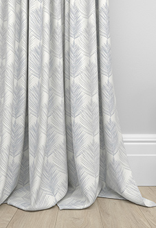 Gentle Palm, Stone - Made to Measure Curtains